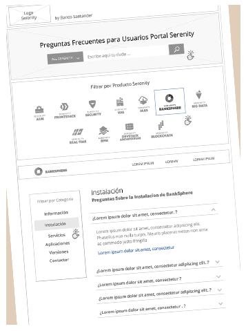 Prototipo Experiencia Usuario Preguntas frecuentes (UX) | ISBAN